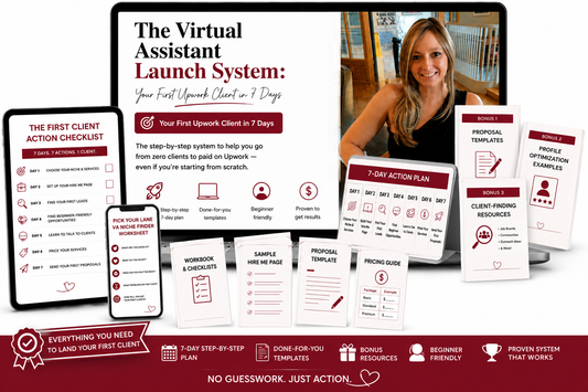 The Virtual Assistant Launch System: Your First Client in 7 Days