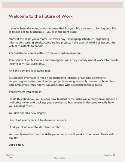 Pick Your Lane: The Virtual Assistant Niche Finder